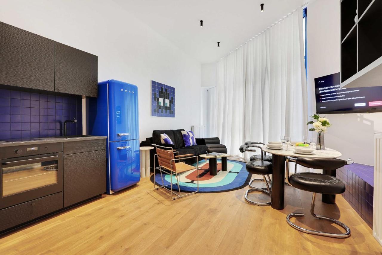 Stylish Parisian Loft 1Br6P - Sentier City Center Esterno foto