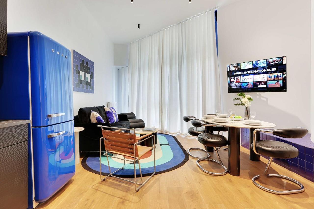 Stylish Parisian Loft 1Br6P - Sentier City Center Esterno foto