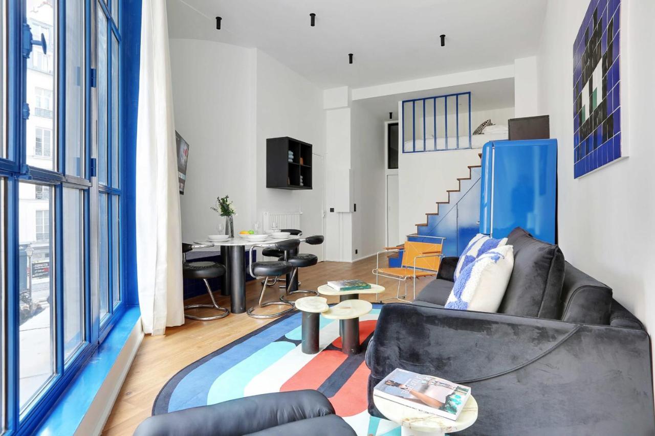 Stylish Parisian Loft 1Br6P - Sentier City Center Esterno foto